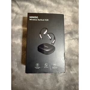 NWB MINISO Translation Open Ear Wireless Bluetooth Earbuds Headphones Waterproof